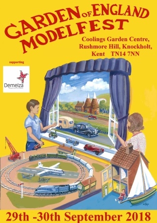 Garden of England Model Fest Poster